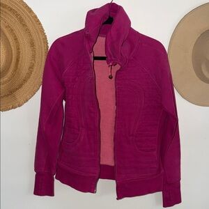 lululemon athletica full zip scuba